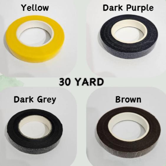 

Floral Tape Hijau 1/2 Inch 10/30 Yard