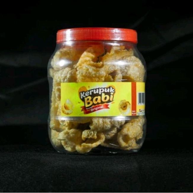 

Kerupuk Babi Porko Crackers 40Gr, 90Gr, 700 Gr Snack Keripik Cemilan Makanan Food Kering