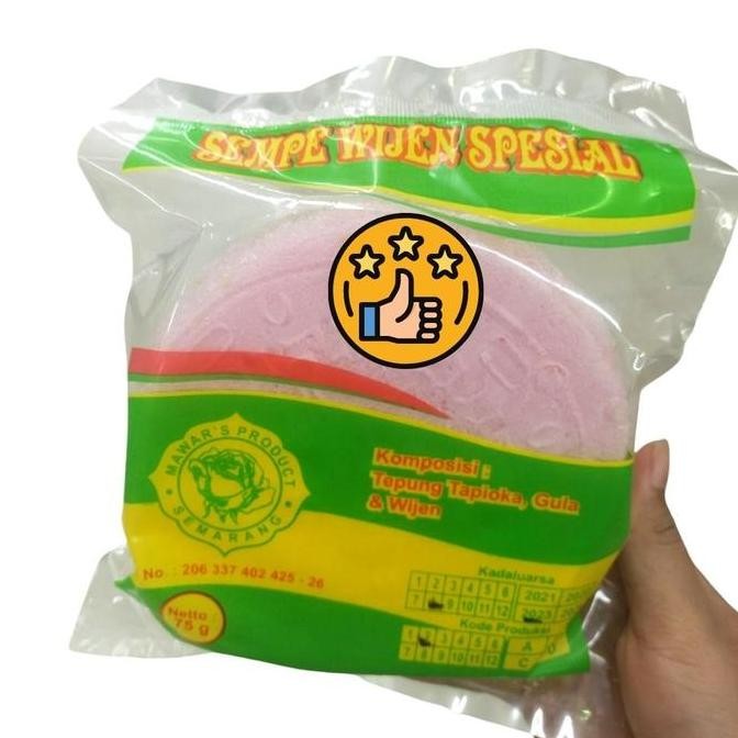 

Sempe Wijen Bulat 75Gr Spesial Cemilan Jadul Makanan Ringan Snack