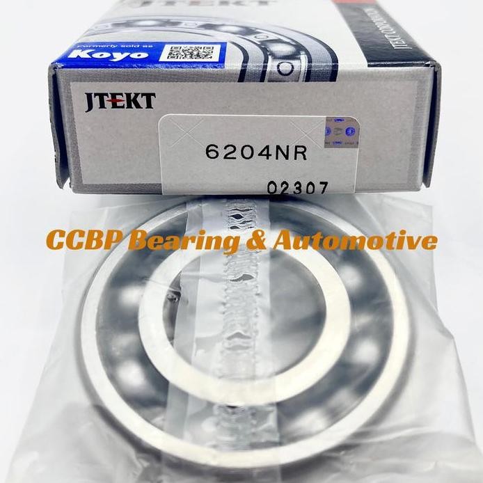 Ball Bearing/Laher 6204 NR Koyo