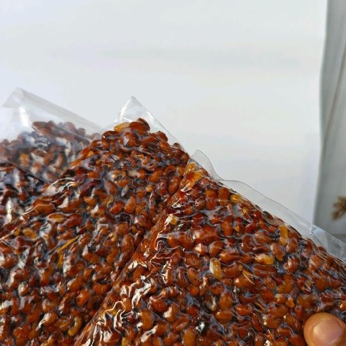 

Kacang Gajih (2 X 100Gram) Pedas Manis Jumbo Dua Lebah Tolo Tungkak Camilan - Snacks, Mete, Food, Makanan Cemilan Merah