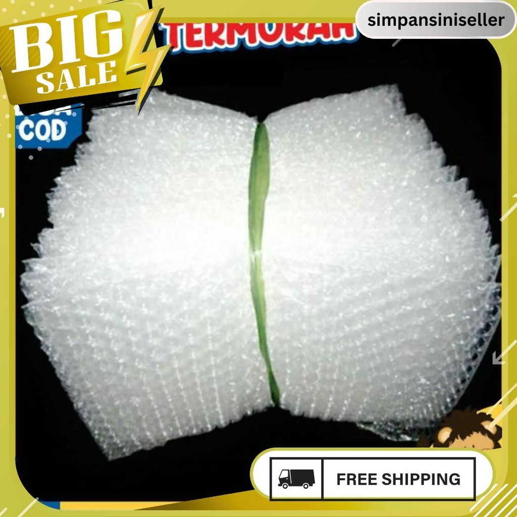 

[Promo] Bubble Wrap Untuk Extra Pengamanan Paket Gratis Ongkir