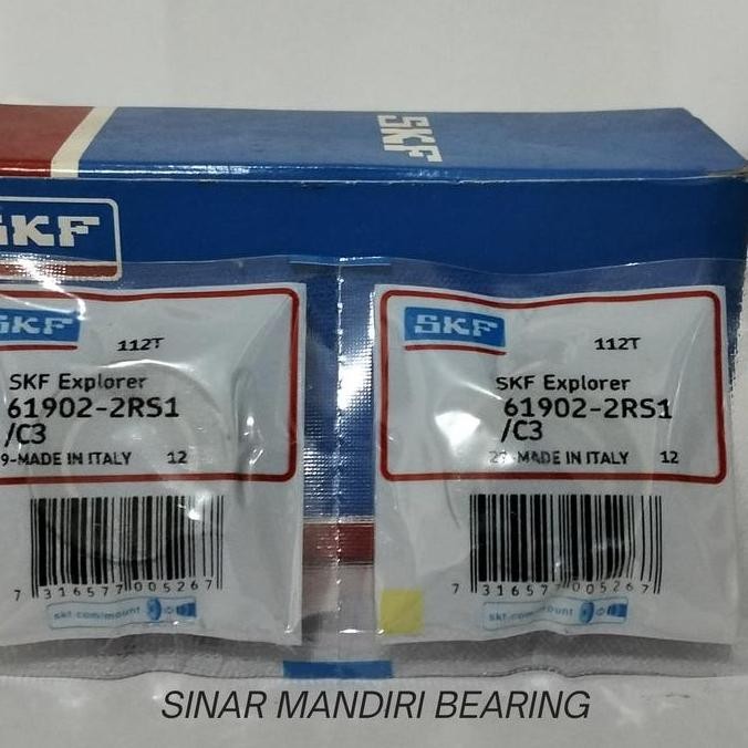 BEARING 61902 / 6902 2RS2 C3 SKF