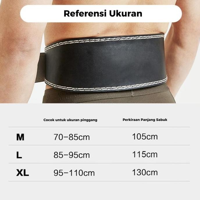 Sabuk Gym Fitness Powerbelt Belt Fitness Gym Weight Lifting Belt Sabuk Perut Pengaman  Fitness Gym