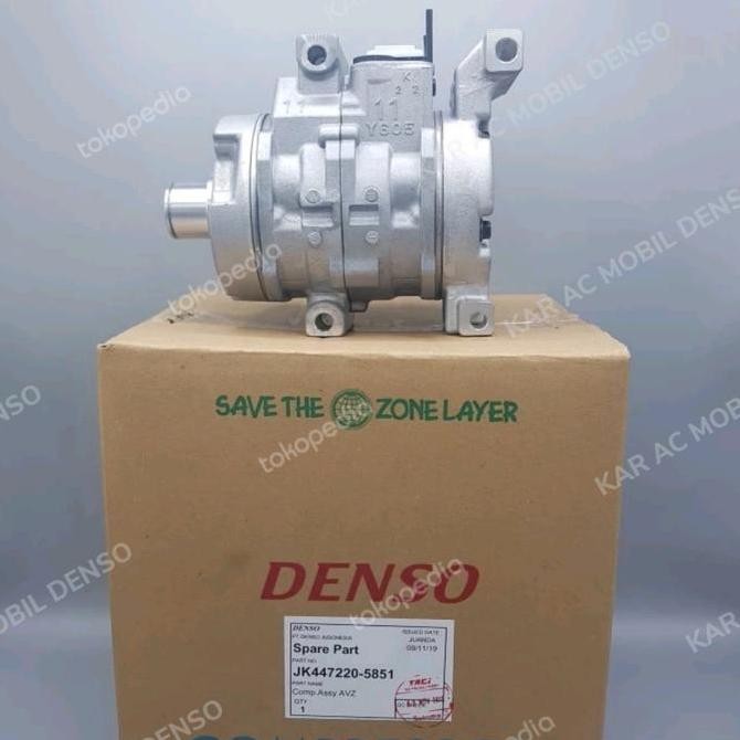 Kompresor / compressor ac mobil toyota vios gen 1 dan gen 2 original denso terlaris