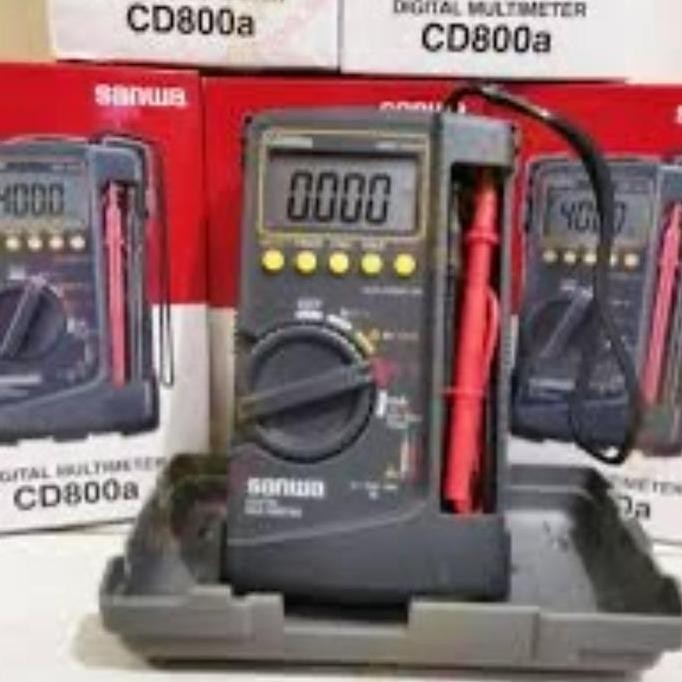 Multitester Multimeter Sanwa CD800 original sertifikat resmi Sanwa