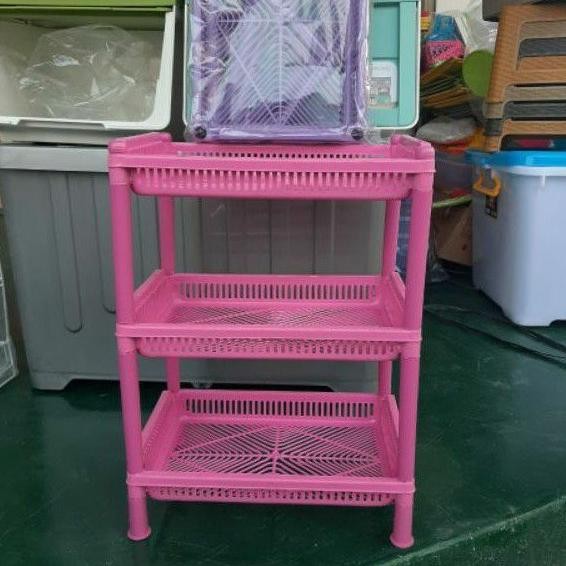 Sale Rak Piring Plastik Murah / Rak Display Jajanan / Rak Bumbu / Serbaguna Terlaris