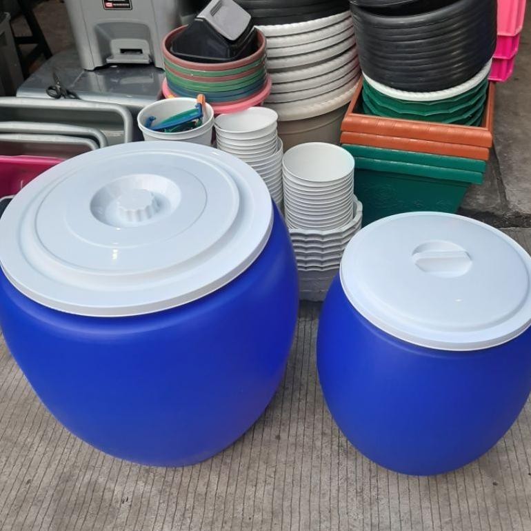 Green Leaf - Gentong Air 120 Liter 60 Liter / Gentong Gendut Toren Penampung Air Terlaris