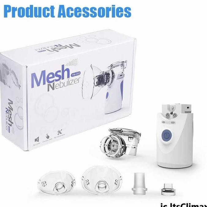 Nebulizer Portable/Mesh Omron alat Bernafas Saring Nebulizer inhaler isw
