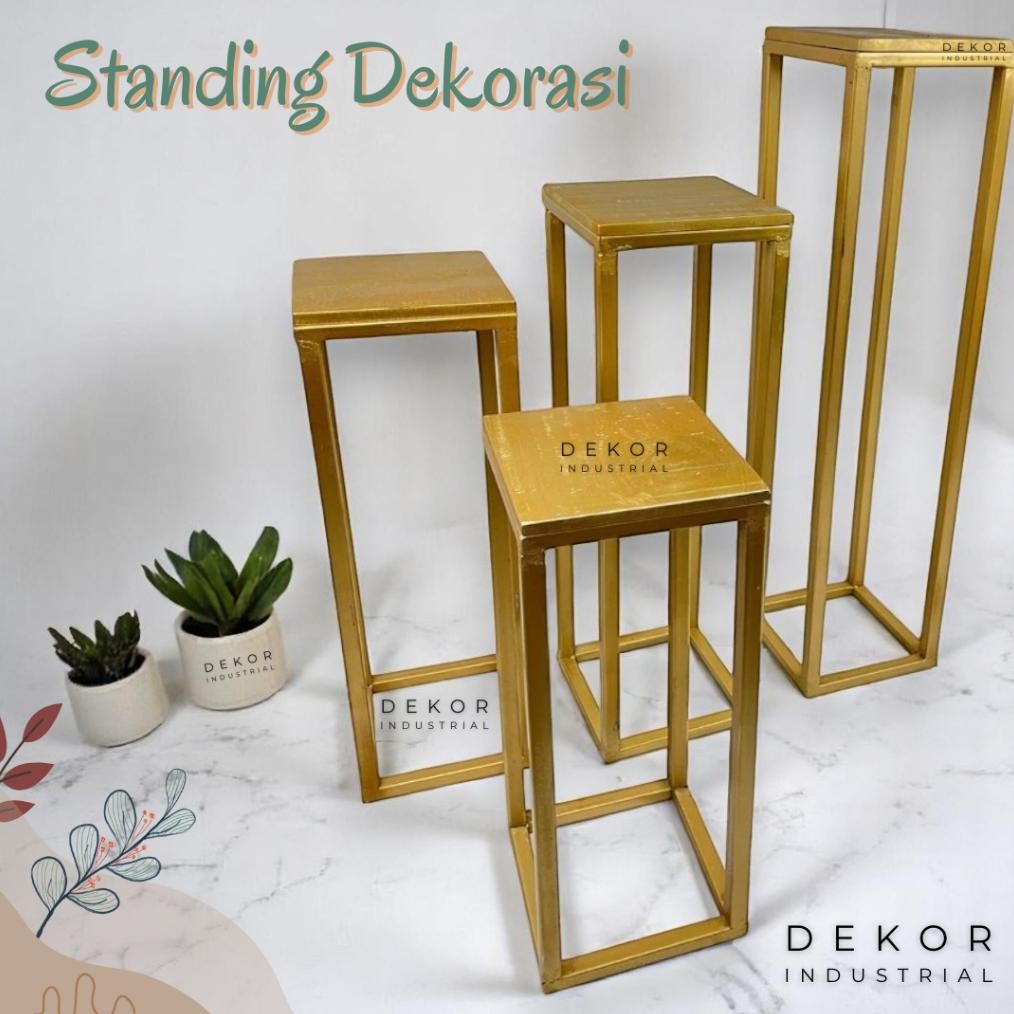 Standing Besi Dekorasi Tutup | Standing Dekorasi Lamaran Wedding atau Ulang tahun