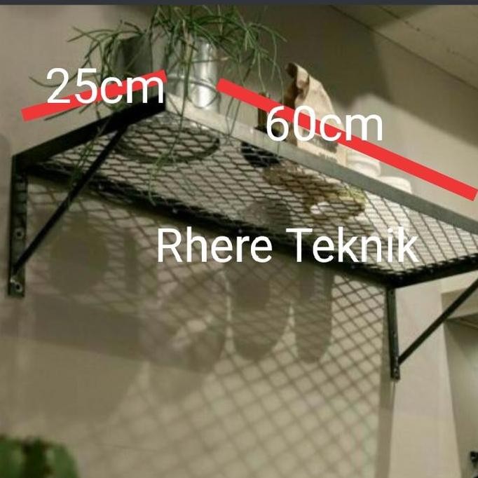 Terlaris Rak Pot Bunga Rak Helm Rak Gantung Tempel Dinding Serbaguna