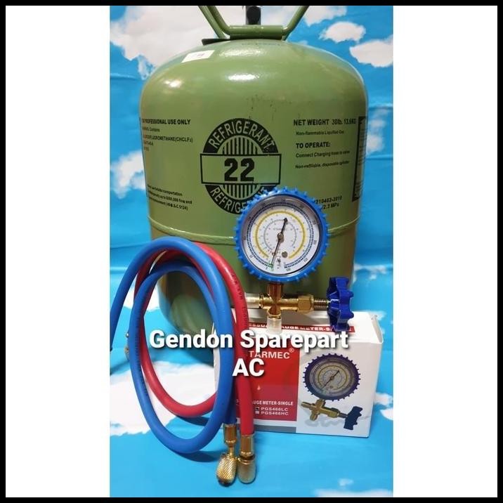 Paket freon R22 isi 1kg tinggal pake langsung dingin