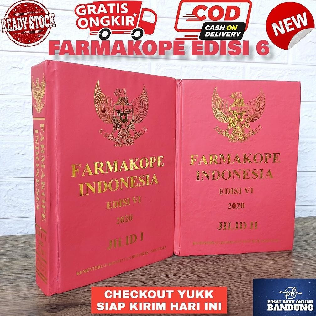 FARMAKOPE INDONESIA EDISI 5 / 6 BUKU 1&2 FARMAKOPE 3 FARMAKOPE 4 FARMAKOPE 5 FARMAKOPE 6 FARMAKOPE E