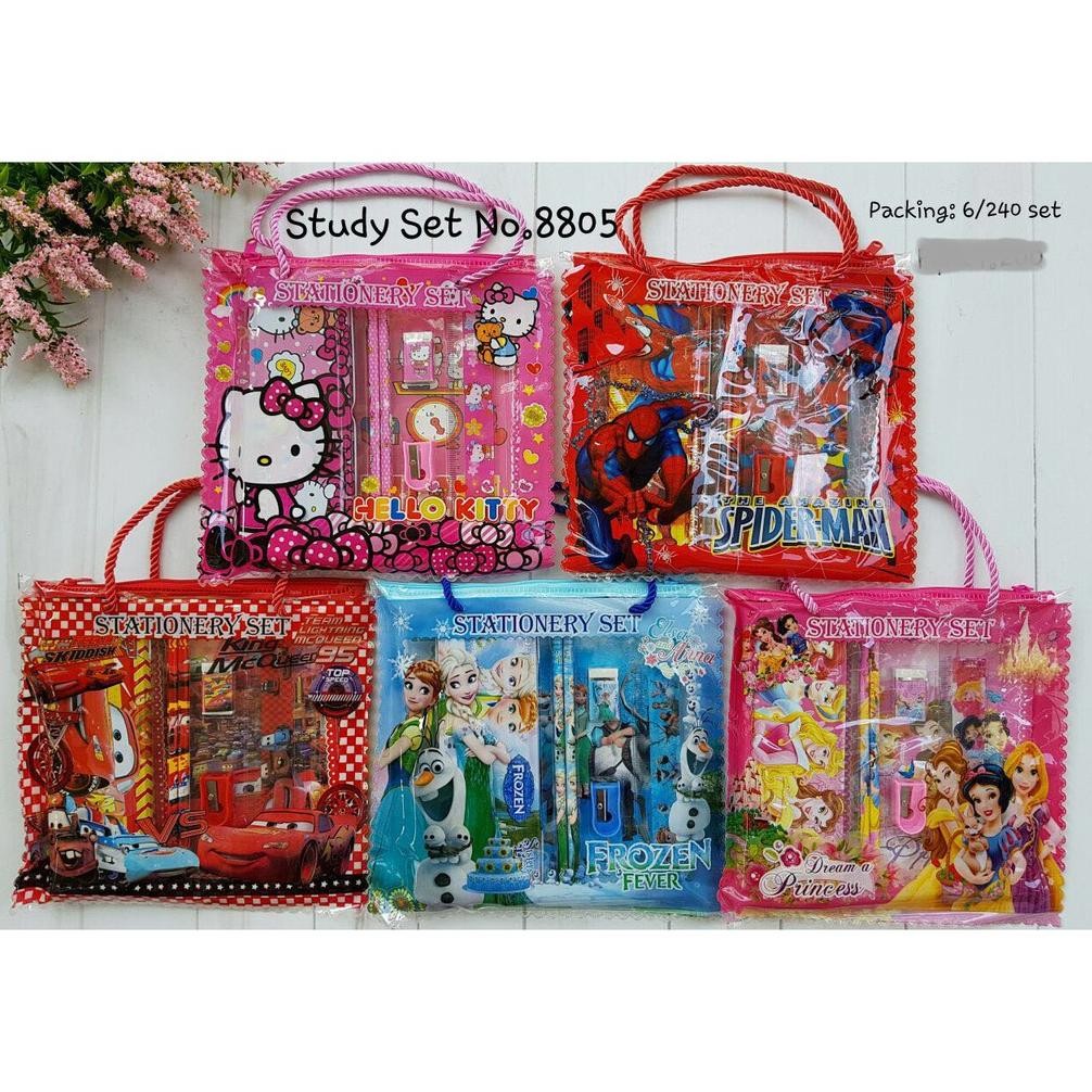 

Paket Alat Tulis/Paket Ulang Tahun No. 8805 (7 in 1) DiM