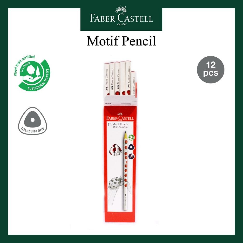 

Pensil 2B Motif Lady Bugs Faber Castell Per Box DiM