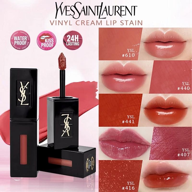 Ysl Liquid Lipstick 2.8Ml/Yves Saint Laurent Vinyl Cream Lip Stain/Ysl Lip Gloss/Ysl Lipstik/Ysl Lip
