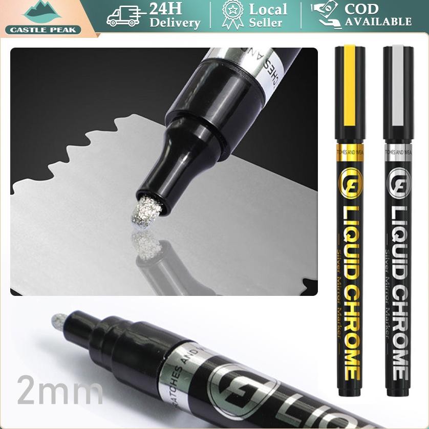 

Spidol Permanen Marker Metallic Chrome Waterproof 2mm 2 Varian Warna Spidol Permanen Marker Metallic Chrome 2 mm DiM