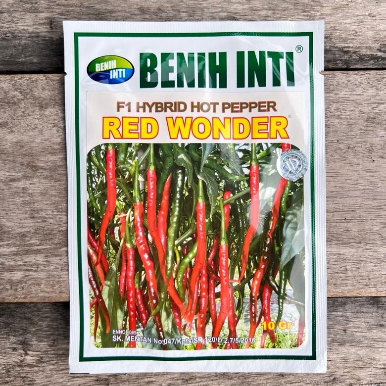 Viral Benih Cabe Keriting Red Wonder 10 Gram Benih Inti
