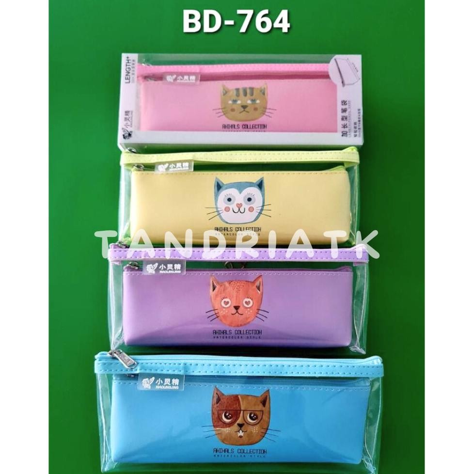 

Tempat Pensil Kain IMPORT XIAO LING JING Motif Cat Kucing BD-764 DiM