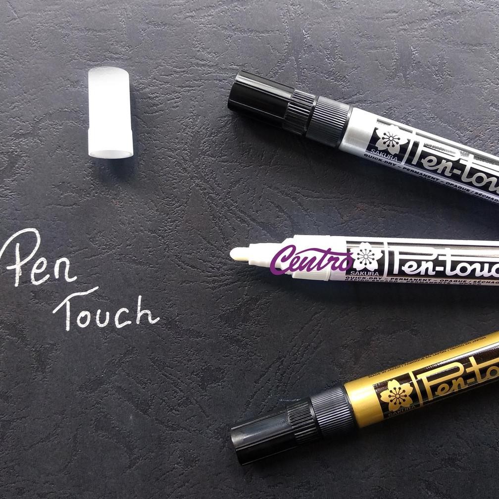 

Sakura Pen Touch Paint Marker Medium Point Set 3 colour Mettalic Metalik Painting DiM