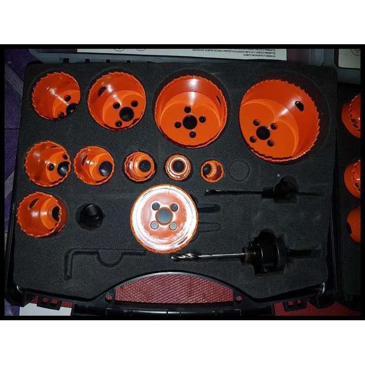 Hole Saw Metal Set - Mata Bor Gergaji Bulat Lubang Plat