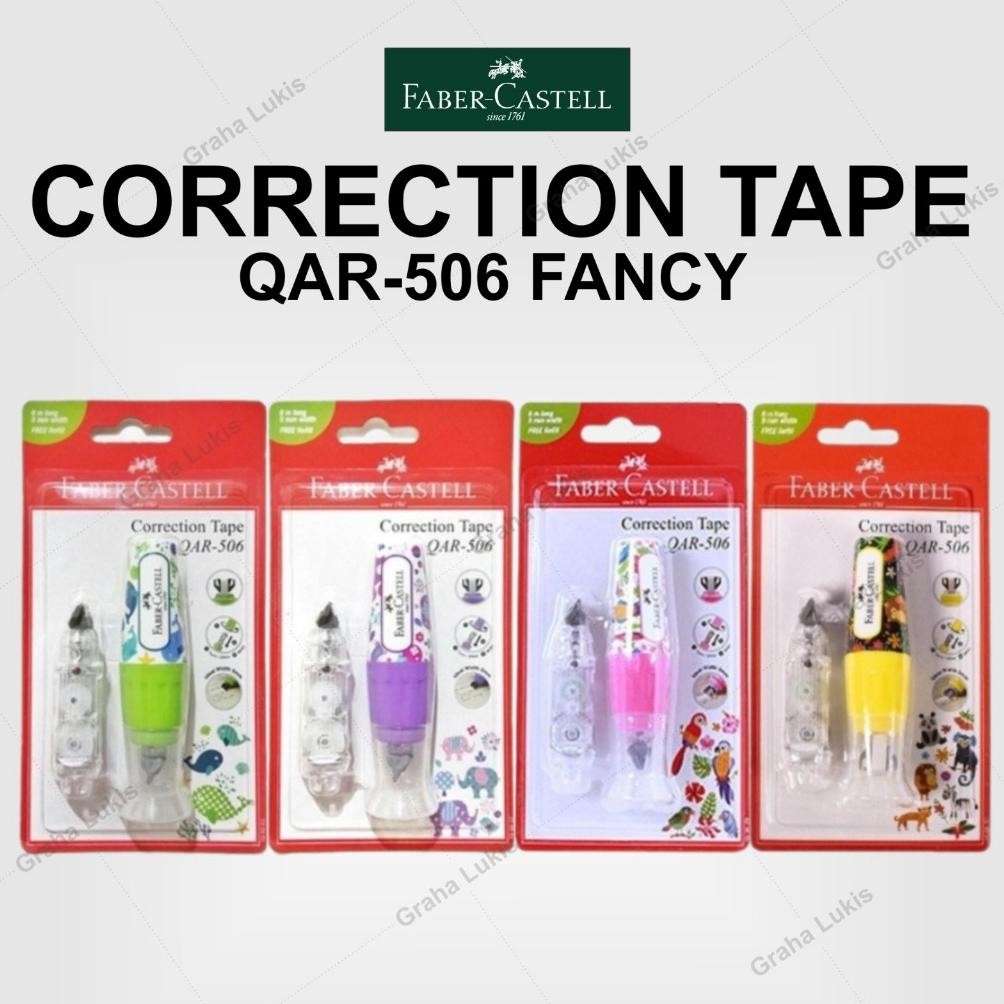 

FABER CASTELL Correction Tape / Tipe X Faber Castell QAR-506 FANCY DiM