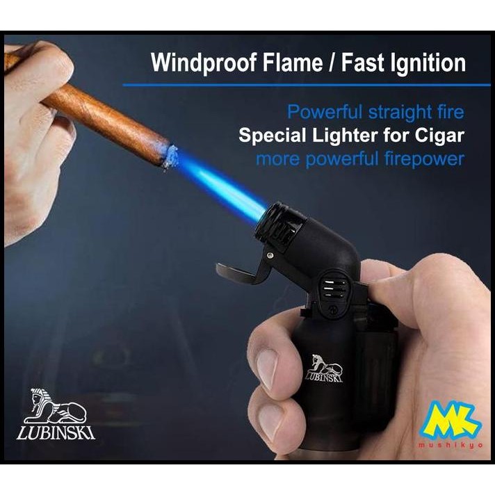 lubinski lighter torch - Korek Api untuk Cerutu