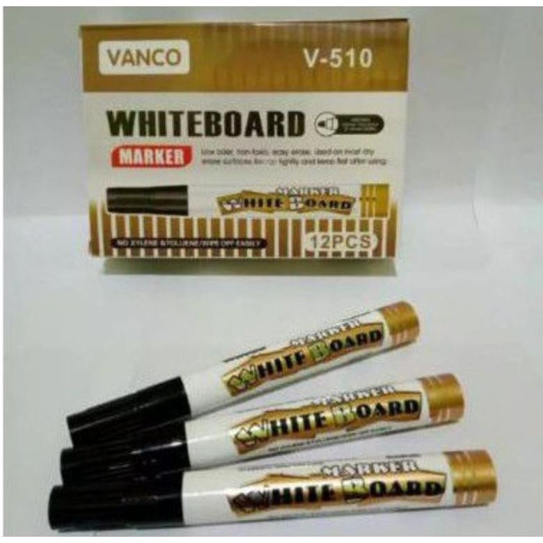 

Grosir spidol whiteboard vanco isi 12 pcs DiM