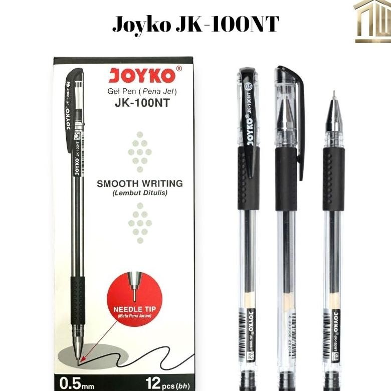 

Pulpen / Ballpoint / Pen Gel Joyko JK-100NT (12 Pcs) DiM