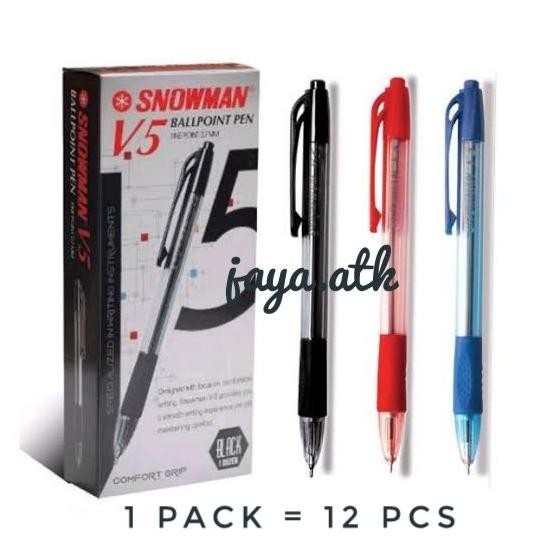 

PULPEN PEN SNOWMAN V5 LUSINAN PULPEN SNOWMAN V5 SNOWMAN BALLPEN PULPEN V5 0.7 PULPEN CETEK CETREK DiM