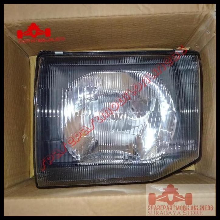 BEST DEAL HEAD LAMP LAMPU DEPAN MITSUBISHI PAJERO LAMA 1992 1993 1994 DEPO 