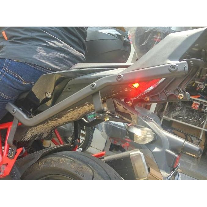 BRACKET HEAVY RACK HRWR NINJA Z250SL Z250 250 BOX TOURING