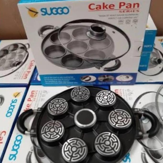 CETAKAN KUE 8 LUBANG DATAR SUGGO / CETAKAN CAKE PAN 8 DATAR