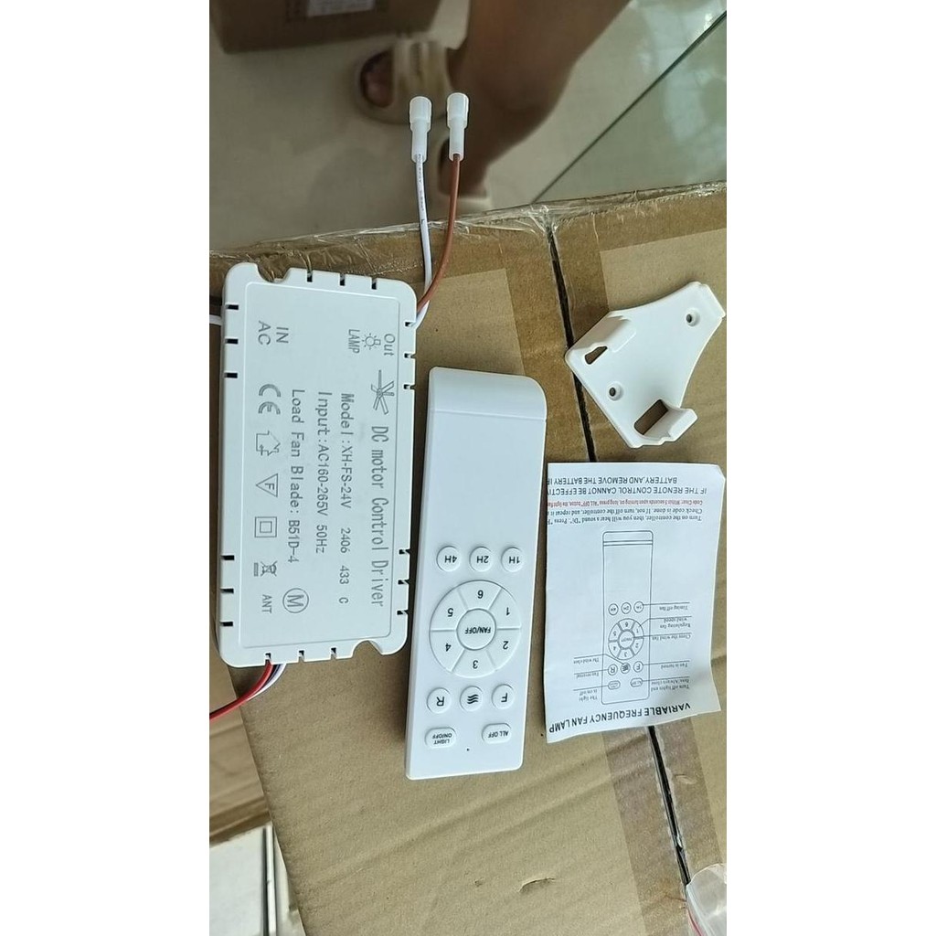 DC Motor Control Driver  DAN REMOTE CONTROL UNTUK KIPAS XH-FS-24V DC murah