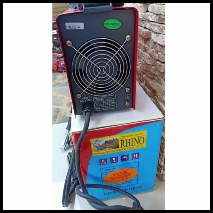 GRATIS ONGKIR MESIN TRAVO LAS RHINO MMA 125 RHINO MMA125 WELDING LAS GENSET 