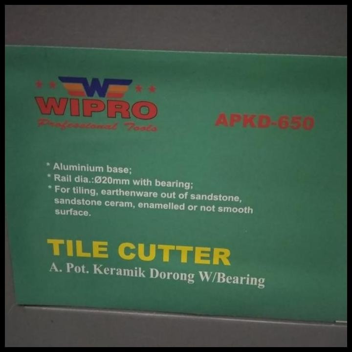 TERMURAH ALAT POTONG KERAMIK GRANIT MANUAL WIPRO 650 MM 65 CM !!!!!!