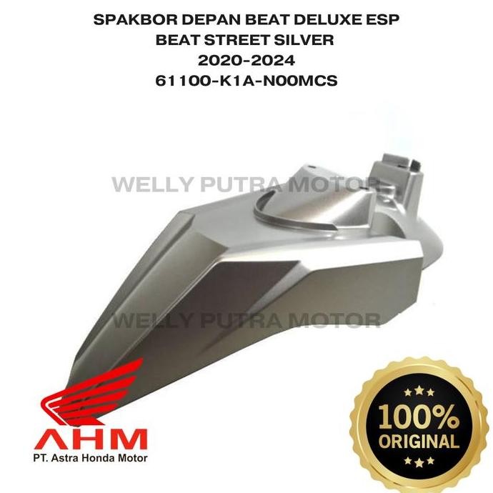 Spakbor Depan BeAT Street BeAT Deluxe 2020-2023 Silver