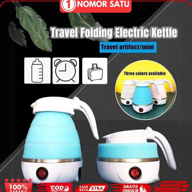 TEKO LISTRIK LIPAT TRAVEL KETTLE PORTABLE / TEKO LIPAT PEMANAS AIR