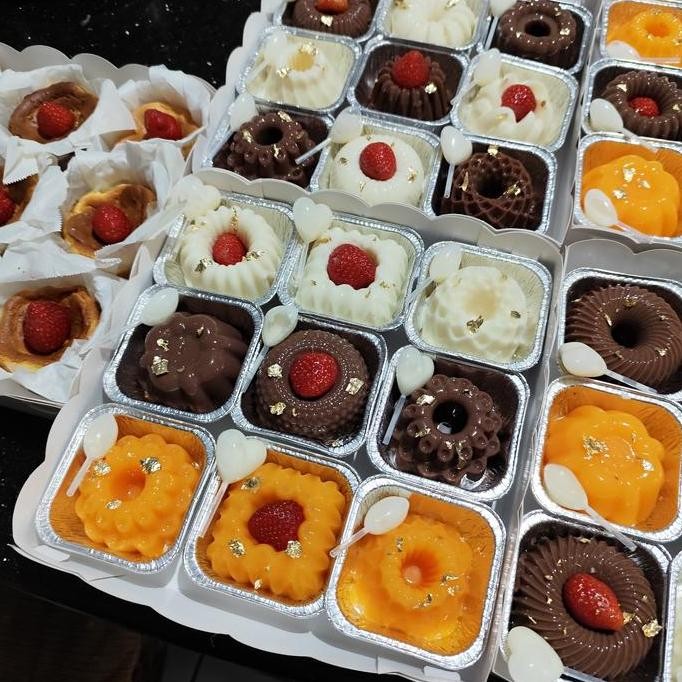 

mini puding personal cup mix variant