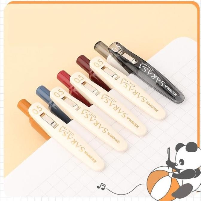 

Pulpen Gel Sarasa Clip 0.5mm Limited Edition Panda Series murah