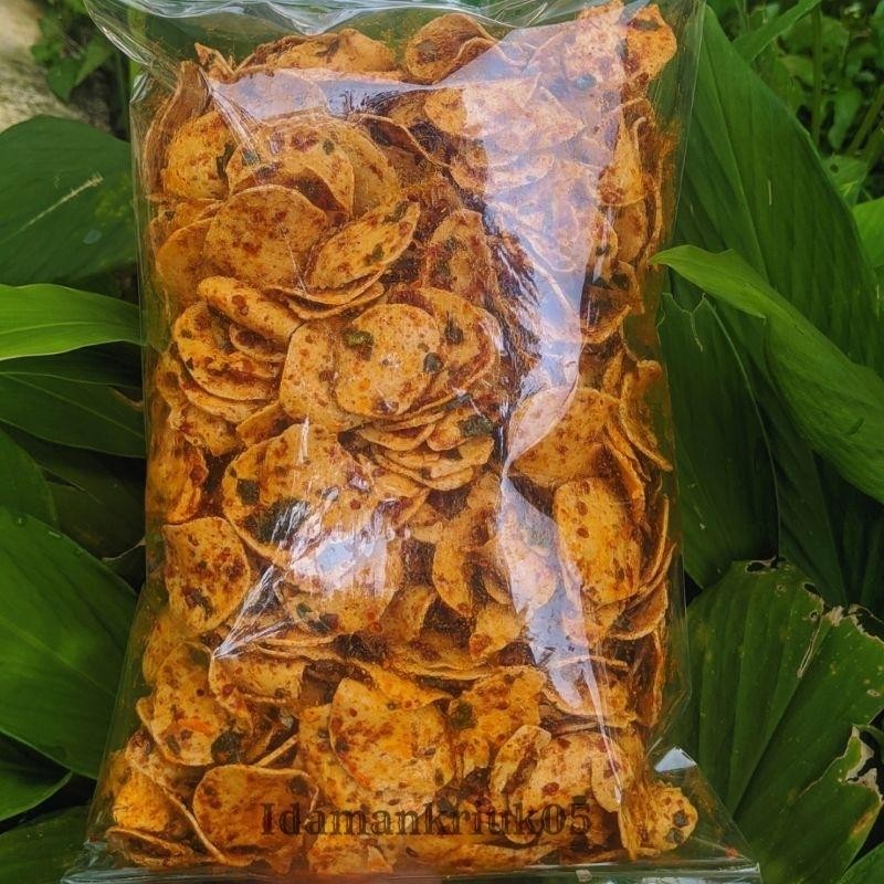 

LM BASRENG KRIUK DAGING SAPI Pedas Daun Jeruk 500g/Bareng/Kriuk/Mantap/Renyah
