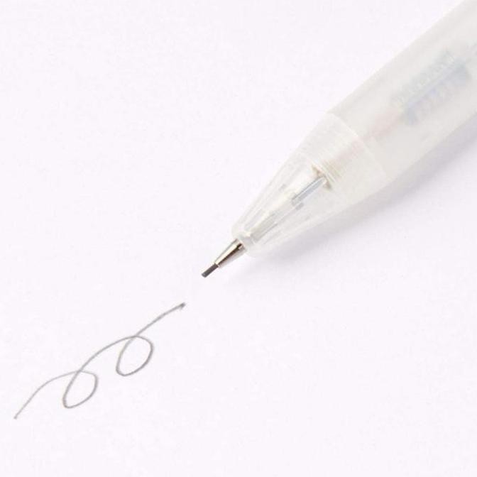 

Muji Mechanical Pencil Transparent 0.5mm Pensil Mekanik Original Japan murah