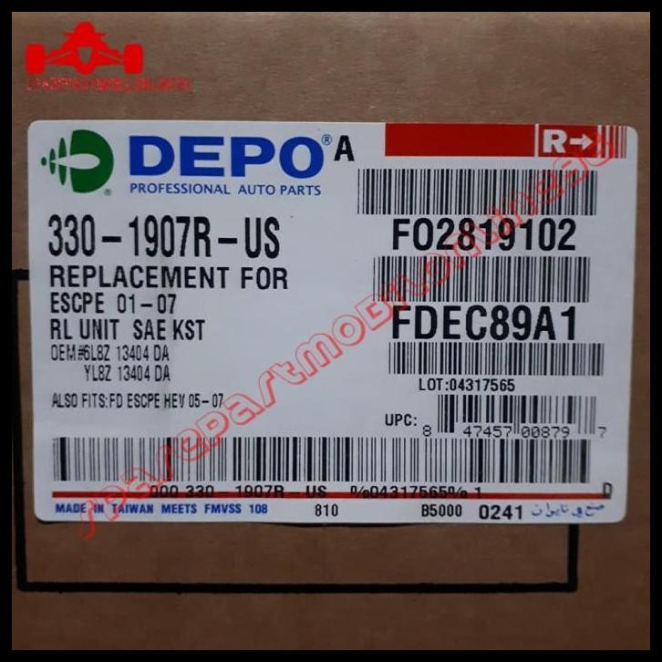 TERBARU STOP LAMP LAMPU BELAKANG FORD ESCAPE DEPO 