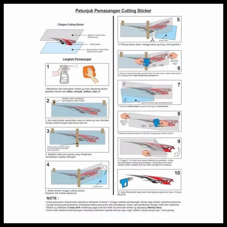 DISKON CUTTING STICKER VARIO 160 2022 SPORTY BODY HITAM 