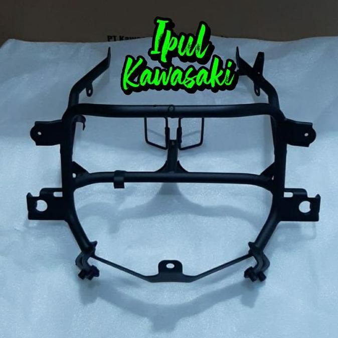 BRAKET BRACET LAMPU FAIRING BATOK LAMPU DEPAN NINJA 250FI 250 FI ORI