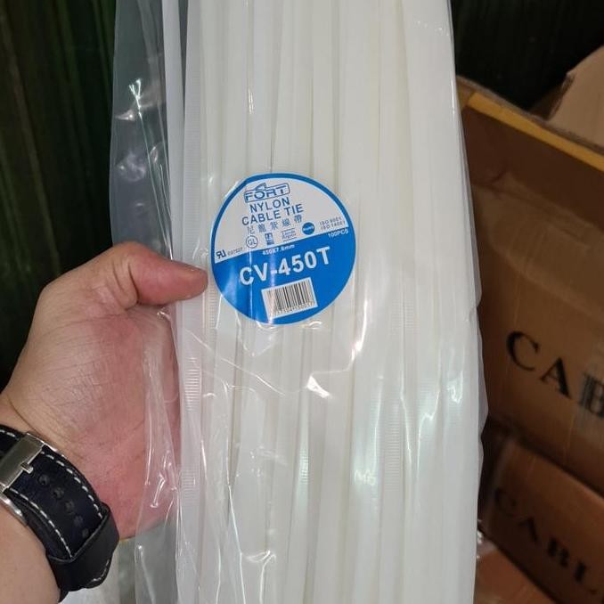 

TERMURAH - Kabel ties, Cabel tye nylon merk Fort 450x7.6mm