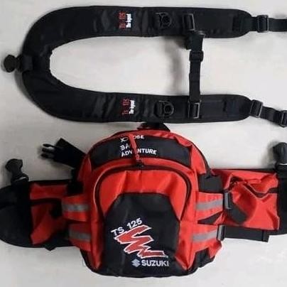 Tas Pinggang Pria Punggung Trail Suzuki Ts 125 Trail Adventure