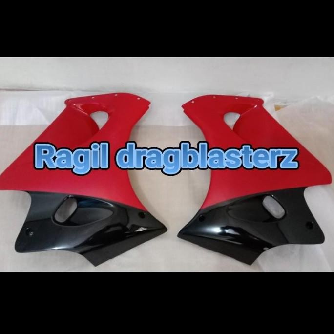 fairing bawah ninja rr old merah cabe polos orinal