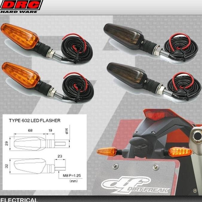 DRC HARDWARE MOTO LED 602 Led FLASHER UNIVERSAL