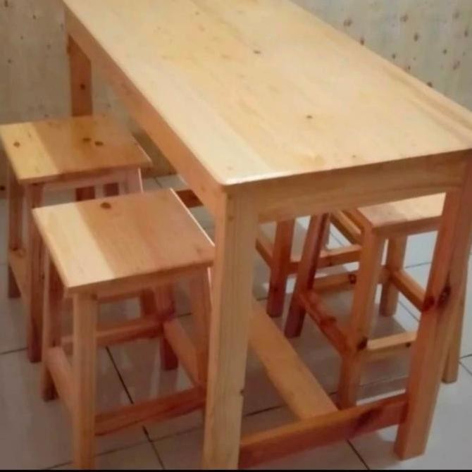 Meja Set Jati Belanda Cafe